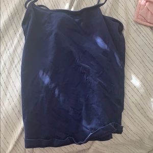 Blue tank top